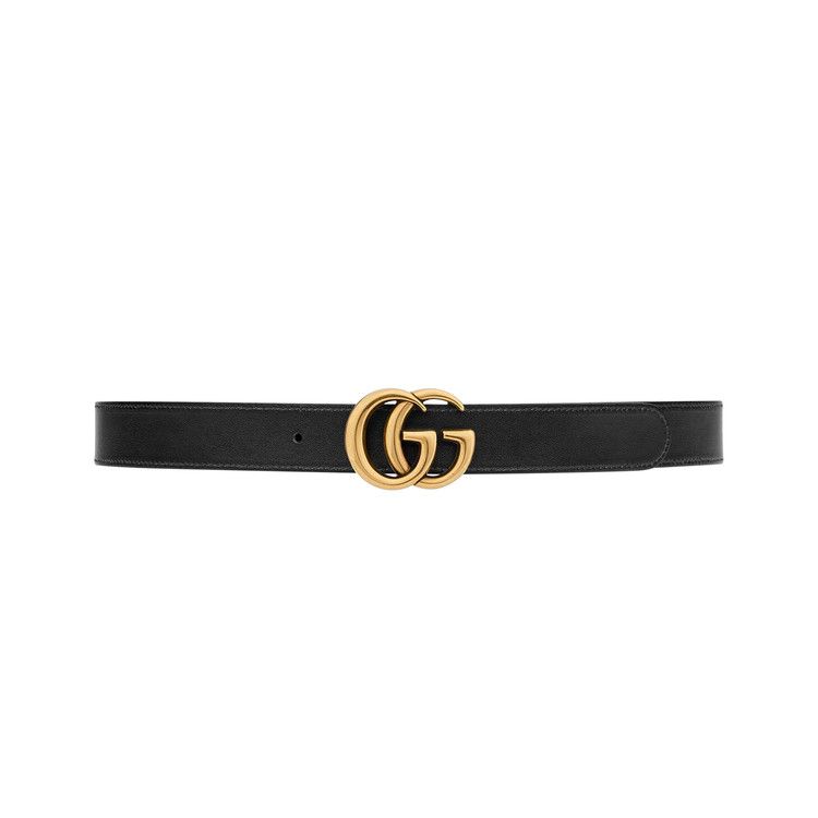 Gucci GG Marmont Reversible Belt 'Beige/Ebony/Nero'