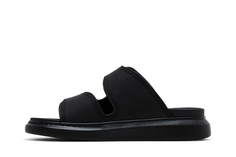 Alexander McQueen Hybrid Double Buckle Sandal 'Black'