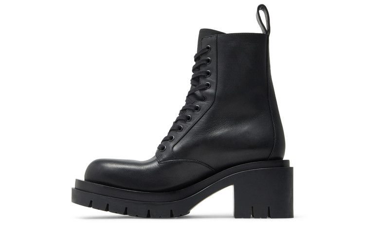 Bottega Veneta Wmns Lug Lace-Up Boot 'Black'