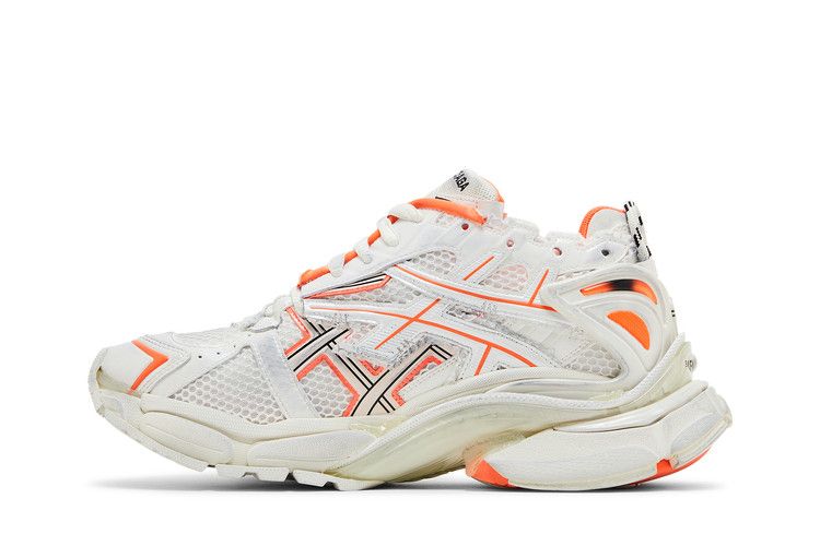 Balenciaga Runner Sneaker 'Eggshell Neon Orange'
