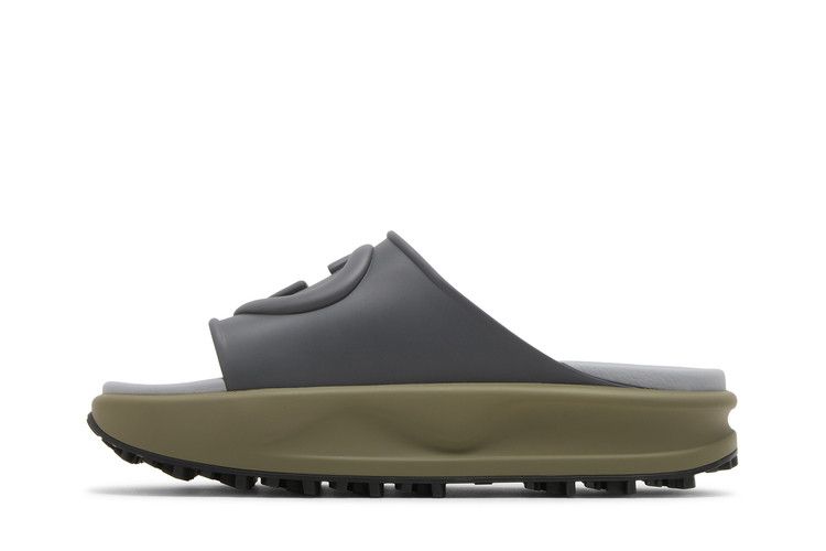 Gucci Sandal 'Interlocking G - Dark Grey Khaki'