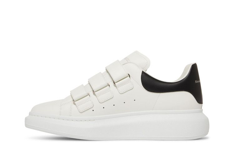 Alexander McQueen Oversized Triple Strap Sneaker 'White Black'