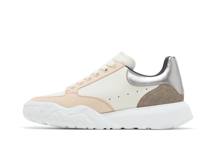 Alexander McQueen Court Trainer 'White Silver'