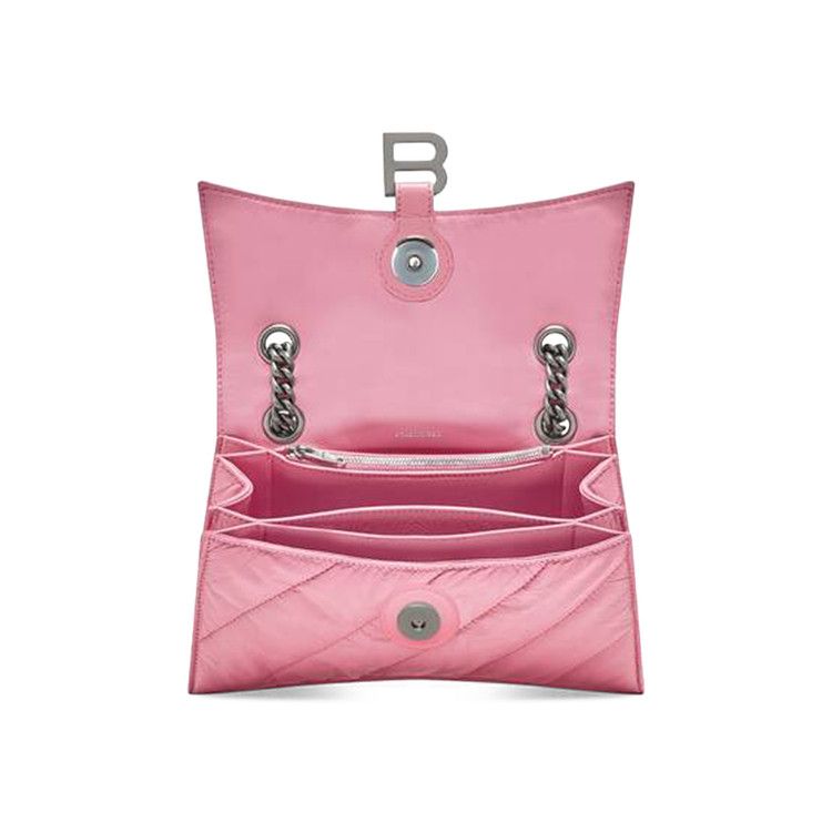 Balenciaga Small Crush Chain Bag 'Sweet Pink'