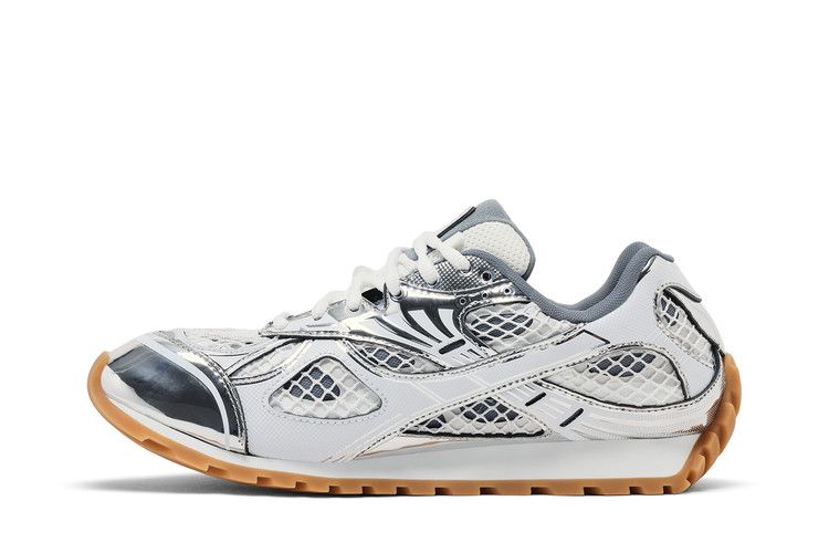 Bottega Veneta Orbit Sneaker 'White Silver'
