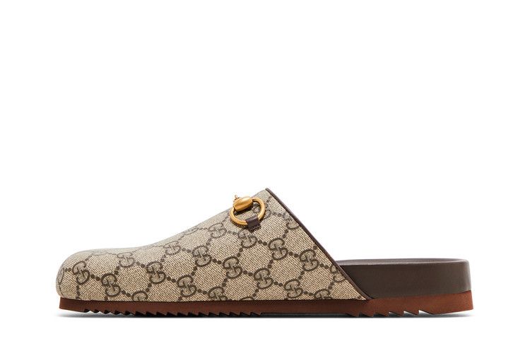 Gucci Wmns Horsebit Slipper 'GG Supreme - Beige'