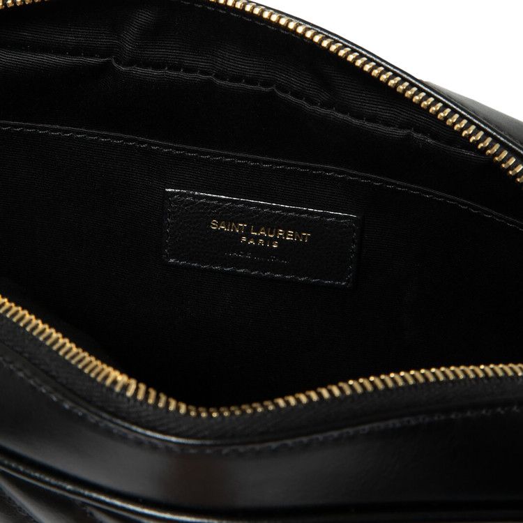 Saint Laurent Lou Quilted Crossbody Bag 'Black'