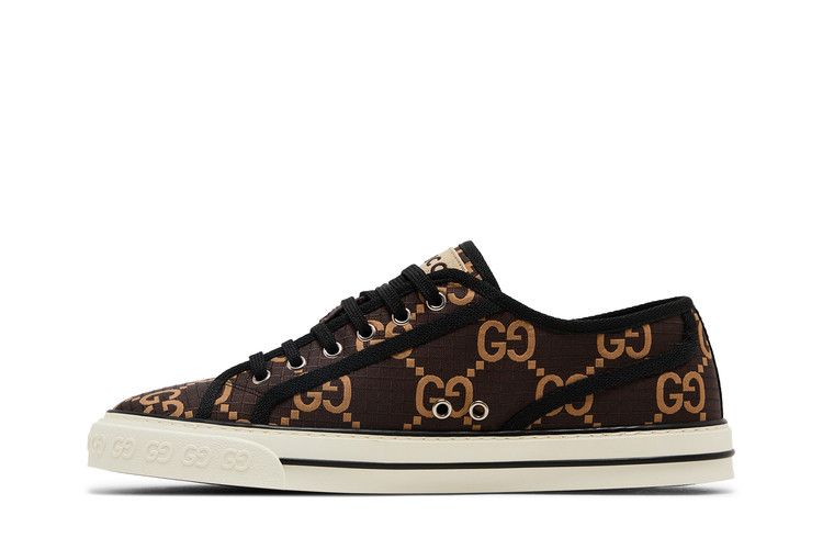 Gucci Tennis 1977 Low 'GG Monogram - Ebony Beige'