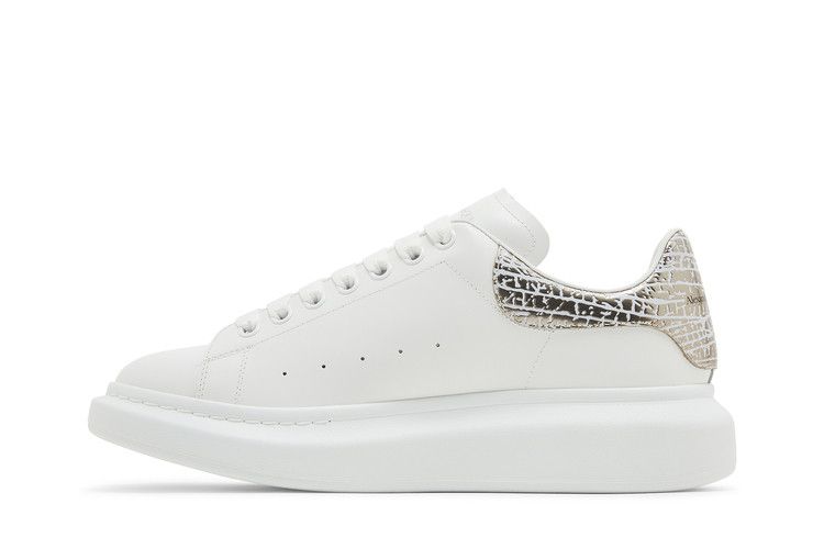 Alexander McQueen Oversized Sneaker 'Dragonfly Print - White Silver'