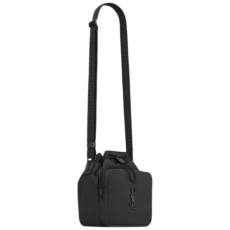 Saint Laurent Nylon Bucket Bag 'Black'