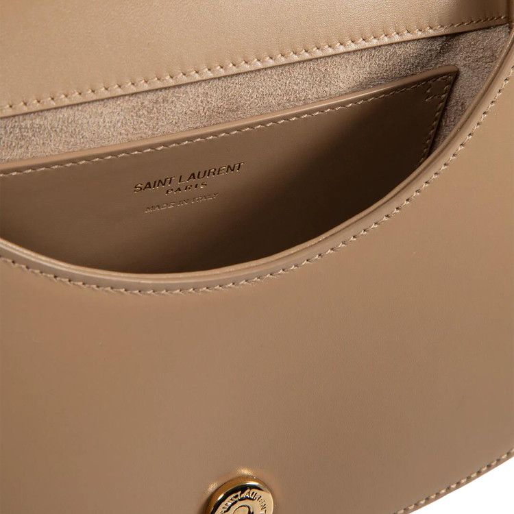 Saint Laurent Voltaire Leather Top Handle 'Dark Toffee'