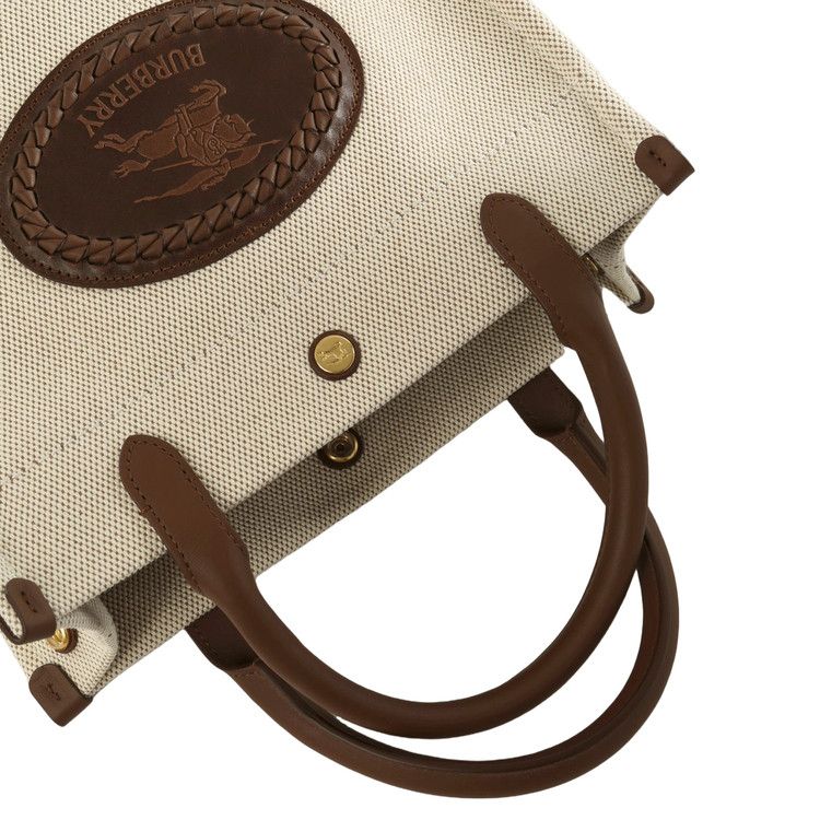 Burberry Canvas LI6 Tote Bag 'Natural'