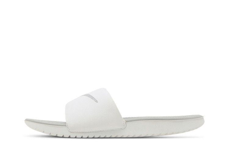 Nike Wmns Kawa Slide 'White Metallic Silver'