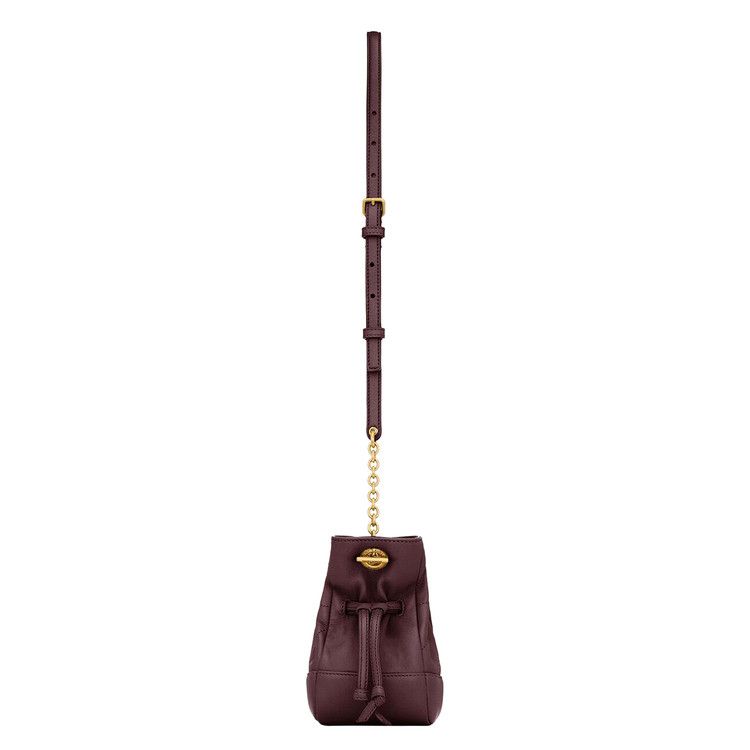 Saint Laurent Medium Pouch Bag 'Hot Wine'