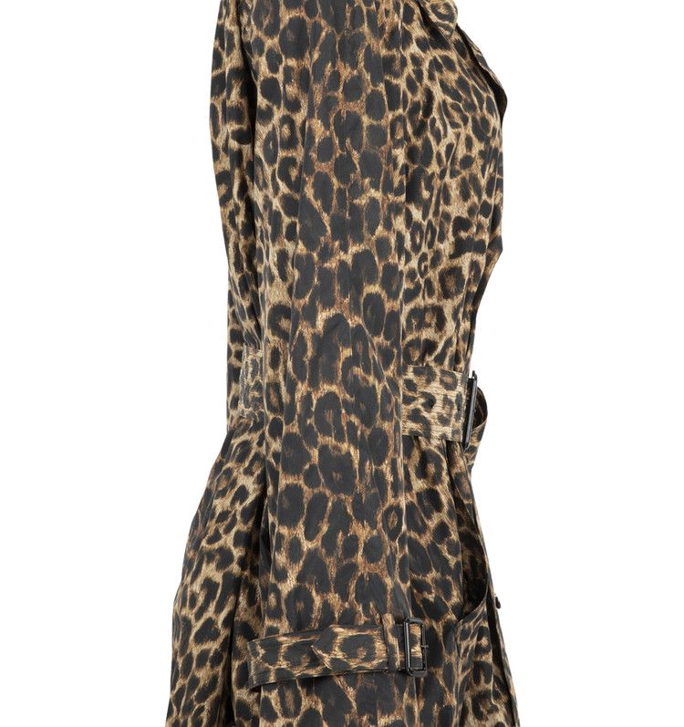 Saint Laurent Nylon Trench Coat 'Leopard'