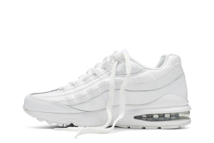 Nike Air Max 95 GS 'White Metallic Silver'