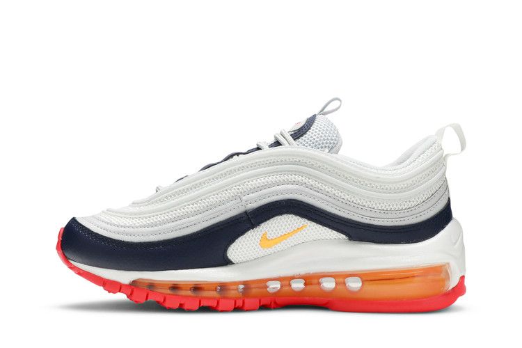 Nike Wmns Air Max 97 'Platinum Navy Orange'