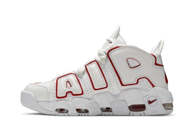 Nike Air More Uptempo 'White Varsity Red' 2021