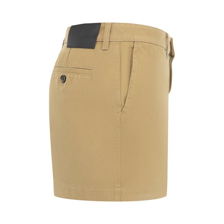 Balenciaga Mini Cotton Skirt 'Beige'
