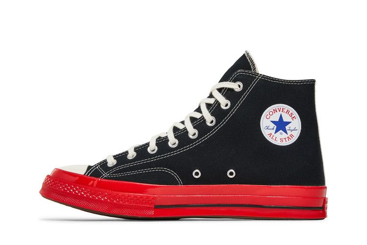 Comme des Garçons Play x Converse Chuck 70 High 'Black Red'