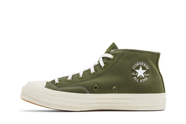 Undefeated x Converse Chuck 70 Mid 'Chive Parchment'