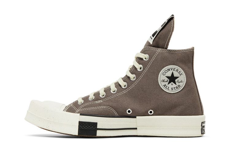 Rick Owens x Converse TURBODRK Chuck 70 Laceless 'Iron'