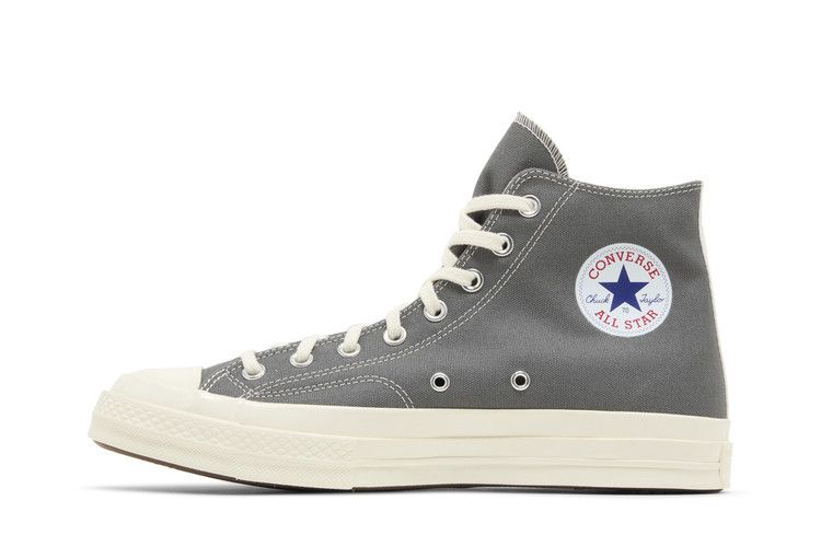 Comme des Garçons PLAY x Converse Chuck 70 High 'Steel Gray' 2023