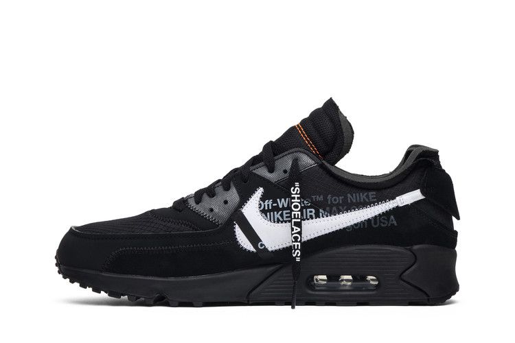 Off-White x Nike Air Max 90 'Black'