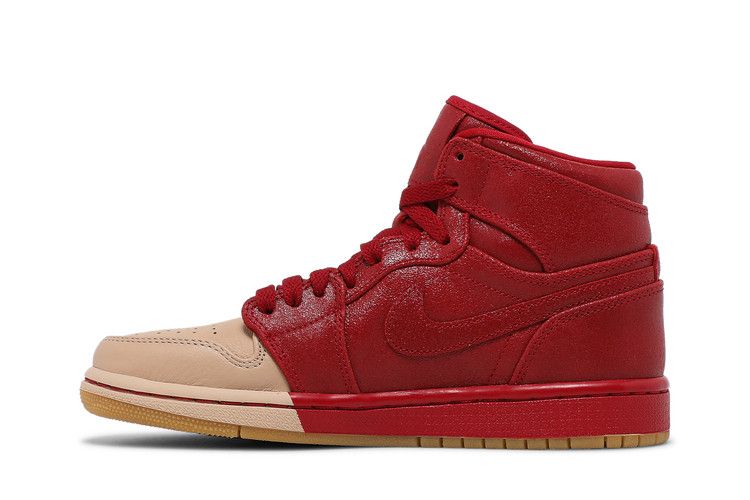 Wmns Air Jordan 1 Retro High Premium 'Dipped Toe - Red'