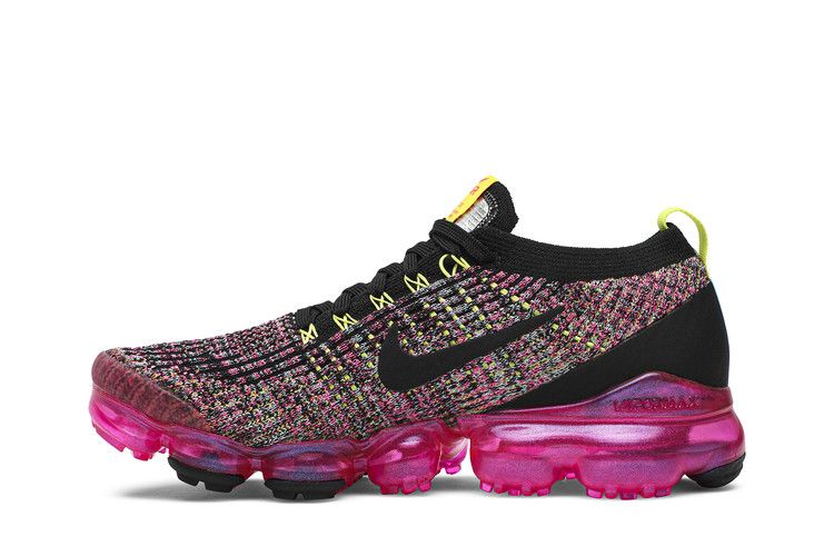 Nike Wmns Air VaporMax Flyknit 3 'Black Pink Blast'