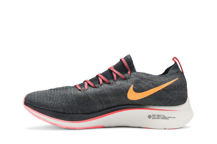 Nike Zoom Fly Flyknit 'Black Flash Crimson'