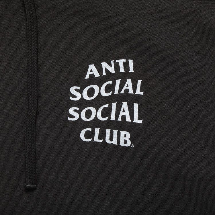 Anti Social Social Club Mind Games Rhinestone Hoodie 'Black'