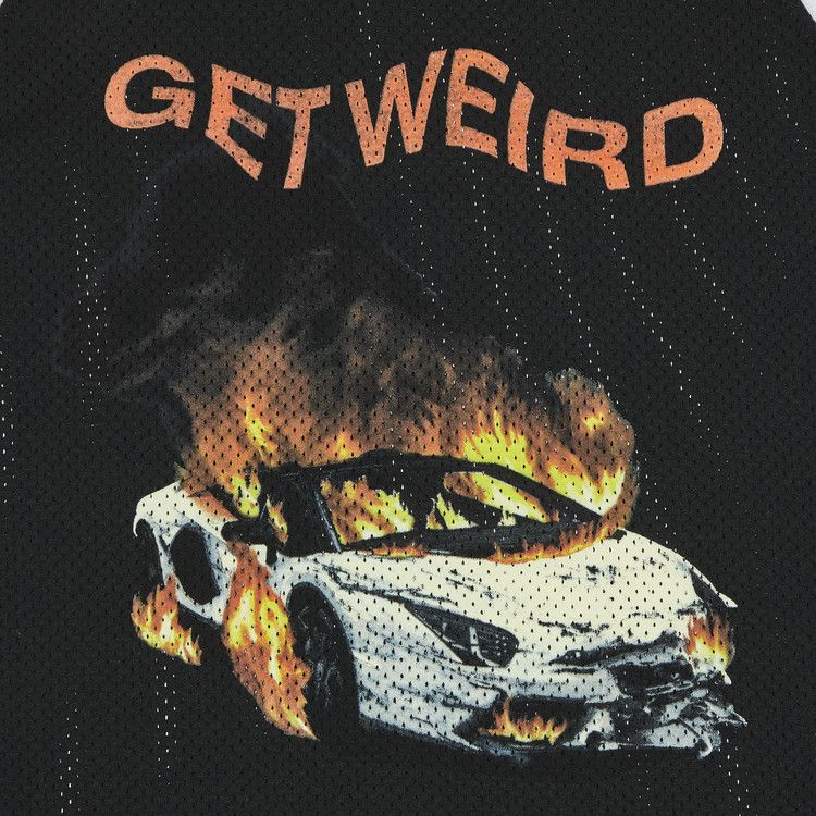 Anti Social Social Club Burnout Basketball Jersey 'Black'