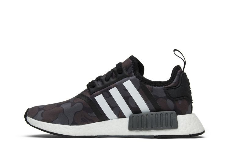 A Bathing Ape x adidas NMD_R1 'Black Camo'