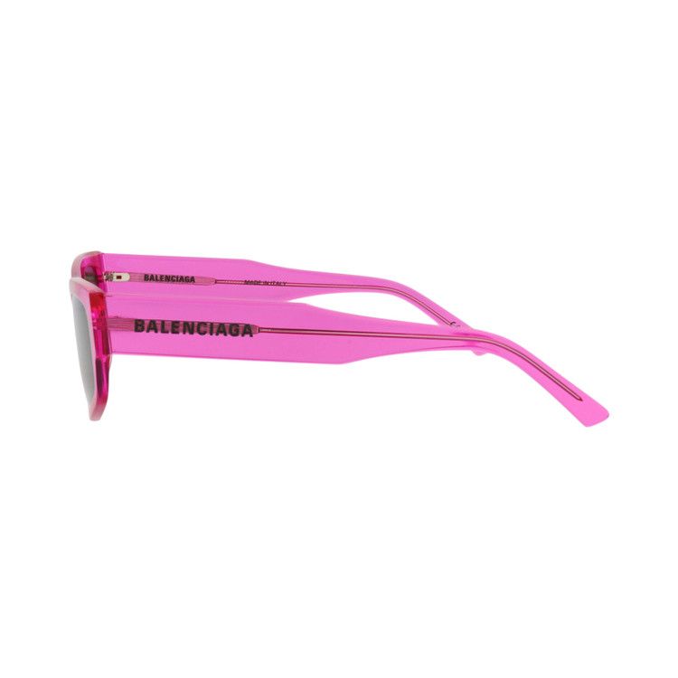 Balenciaga Square Sunglasses 'Fuchsia/Grey'