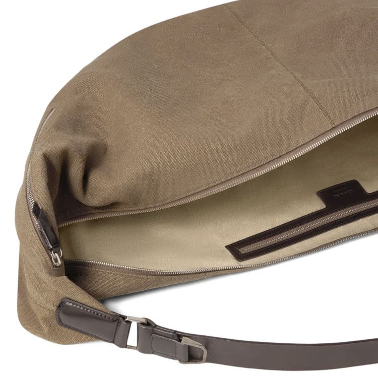 Lemaire XL Quiver Clip Bag 'Sisal'