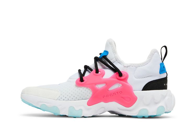 Nike React Presto GS 'White Hyper Pink'