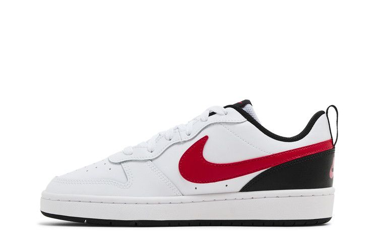 Nike Court Borough Low 2 GS 'White University Red'