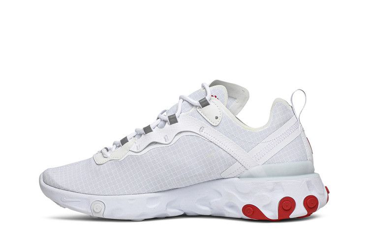 Nike React Element 55 'White University Red'