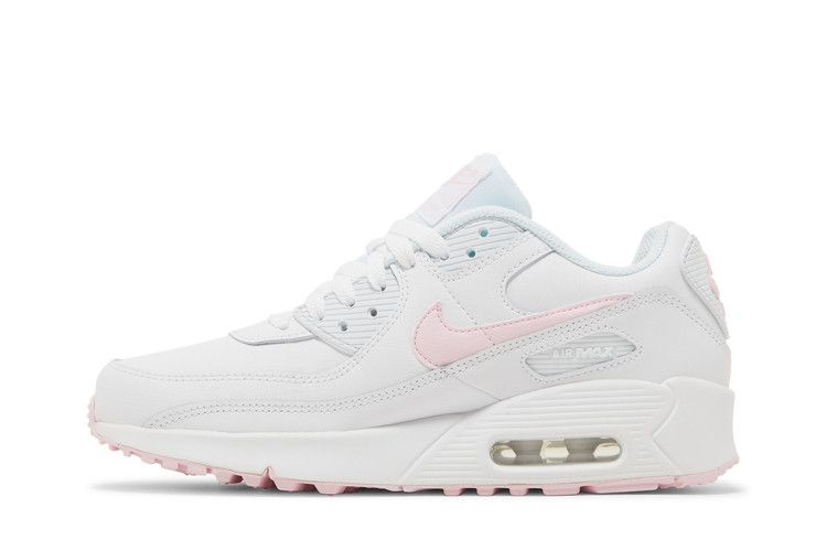 Nike Air Max 90 Leather GS 'White Pink Foam'
