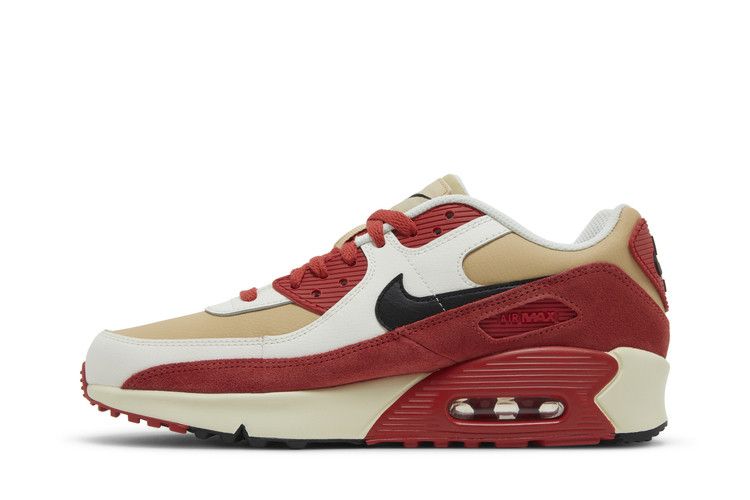 Nike Air Max 90 Leather GS 'Sesame Red Clay'
