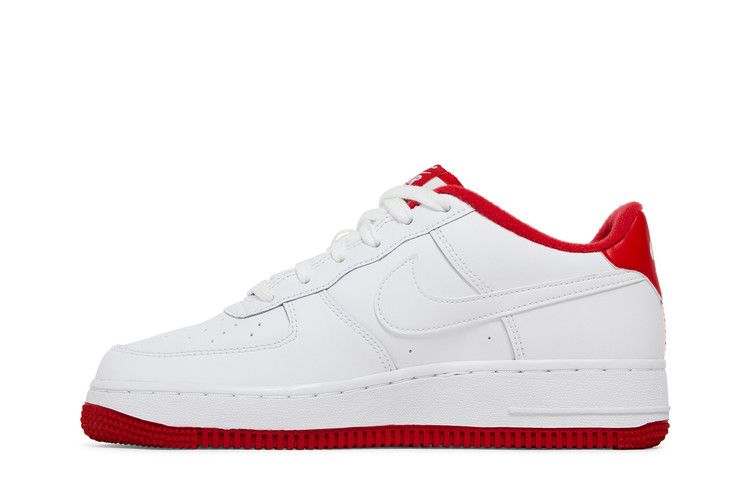 Nike Air Force 1 GS 'White University Red'