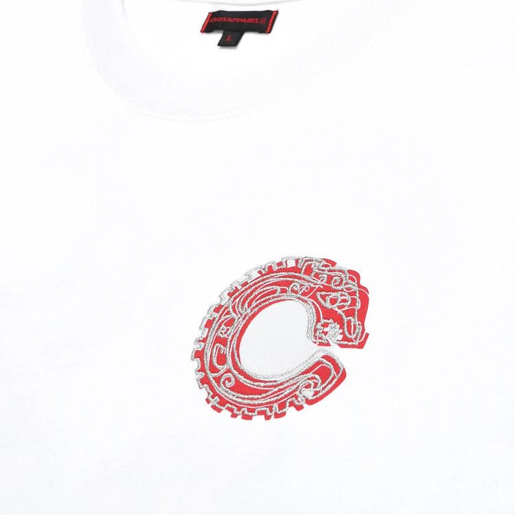 CLOT Tribal Long-Sleeve Tee 'White'