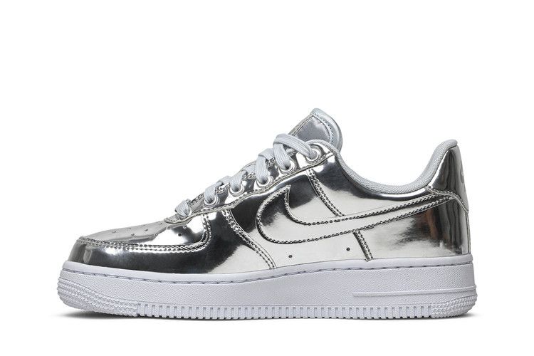 Nike Wmns Air Force 1 SP 'Liquid Metal - Chrome'