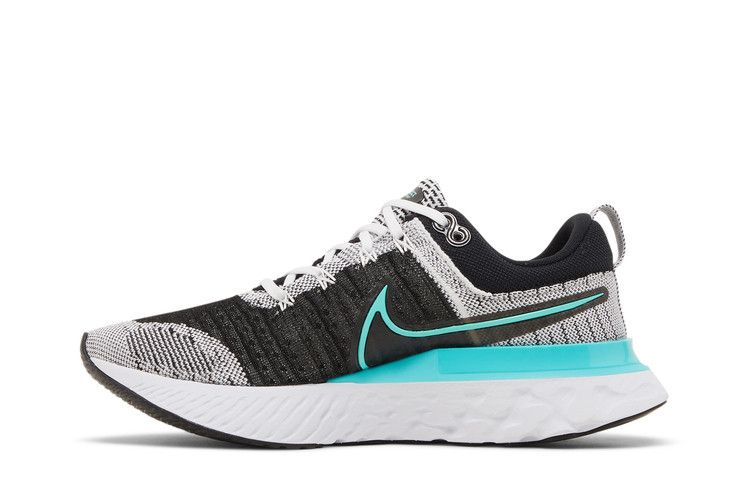 Nike Wmns React Infinity Run Flyknit 2 'Black Aurora Green'