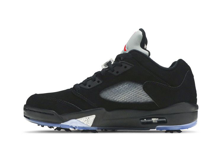 Air Jordan 5 Low Golf 'Black Metallic'