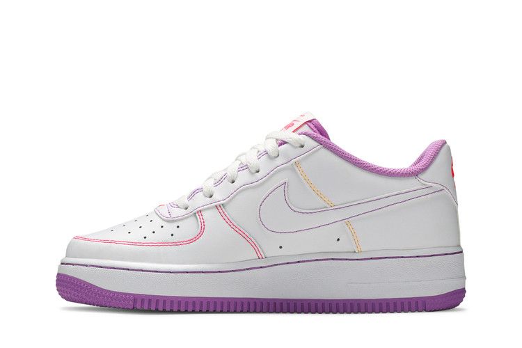 Nike Air Force 1 '07 Low GS 'Contrast Stitch - Fuchsia Glow'