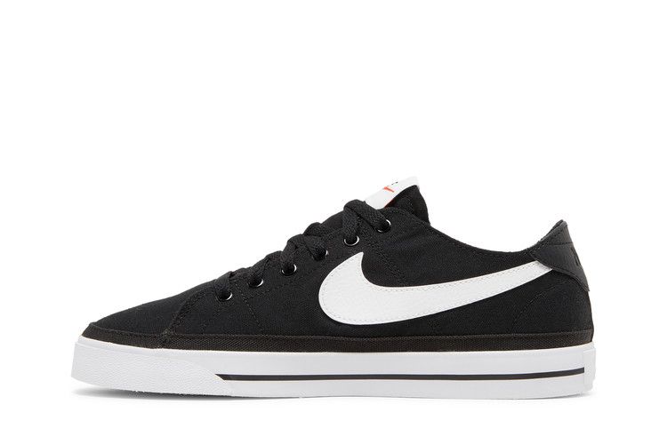 Nike Wmns Court Legacy Canvas 'Black White'