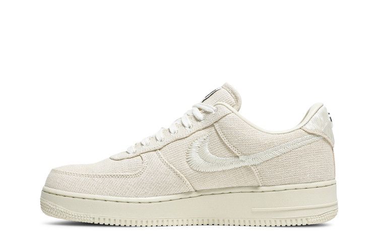 Stussy x Nike Air Force 1 Low 'Fossil'