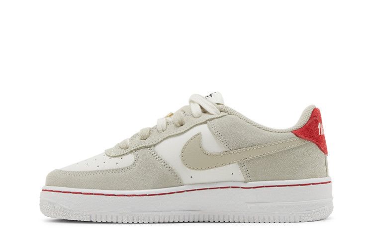 Nike Air Force 1 LV8 S50 GS 'Light Stone University Red'